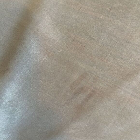 Vintage light pink very large thin polyester or silk scarf - Picture 9 of 10